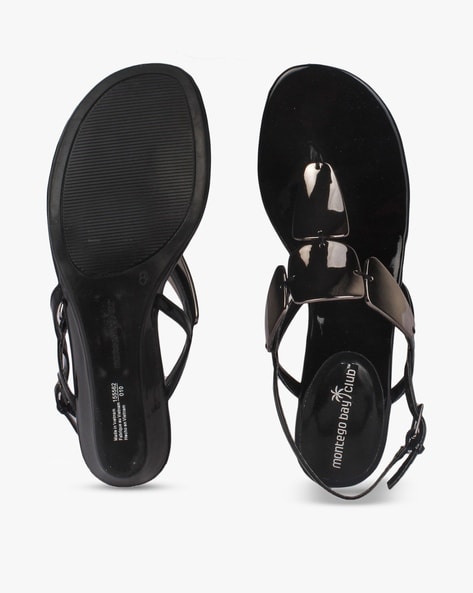 Buy Indistar Girls Stylish Black Flat/Sandal-Size-11 at Amazon.in