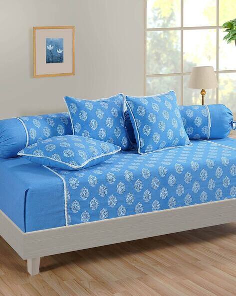 diwan cot pillows set