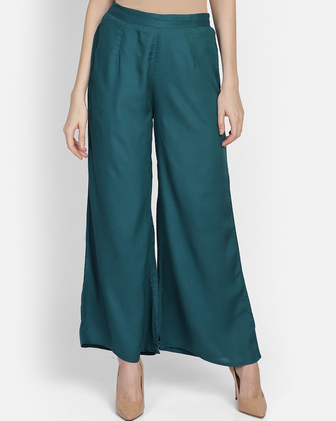 Washable 100 Percent Linen Green Colour Casual Wear Straight Pant Ladies  Trousers at Best Price in Karur  Master Linens Incorporation