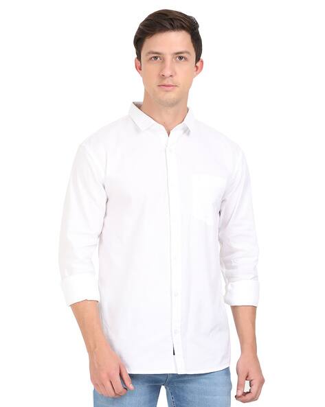Buy White Shirts for Men by GUNIAA 