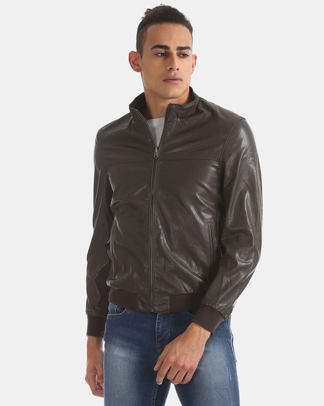 Buy U.S. Polo Assn. High Neck Solid Jacket - NNNOW.com