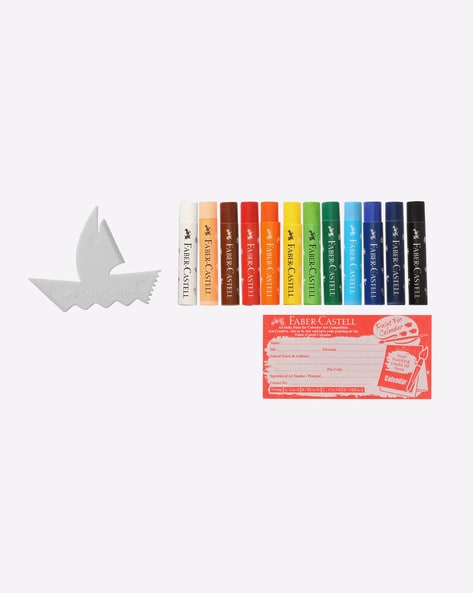 Faber Castell Color Oil Pastels (Pack of 50 Shades)