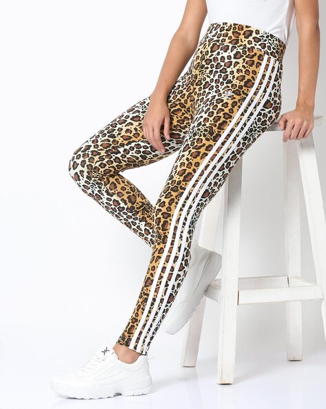 Buy Adidas Originals women sportswear fit leopard luxe leggings
