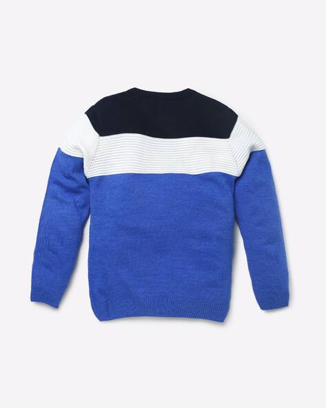 Striped Crew-Neck Sweater view 2