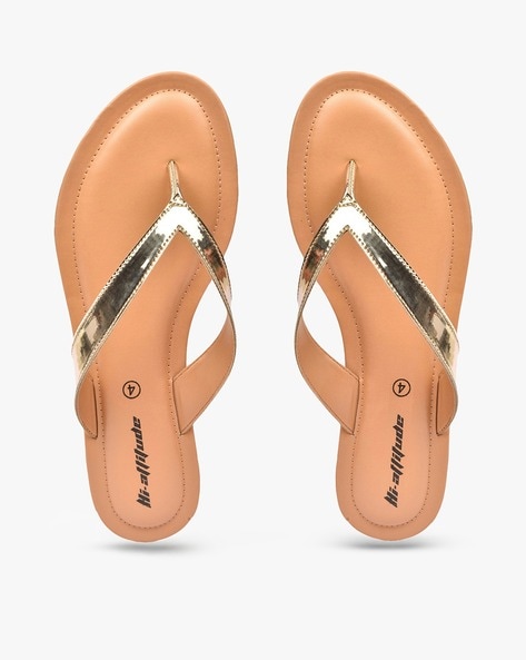 Buy Brown Flat Sandals for Women by HI-ATTITUDE Online | Ajio.com