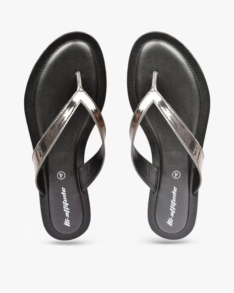 Thong-Strap Flat Sandals