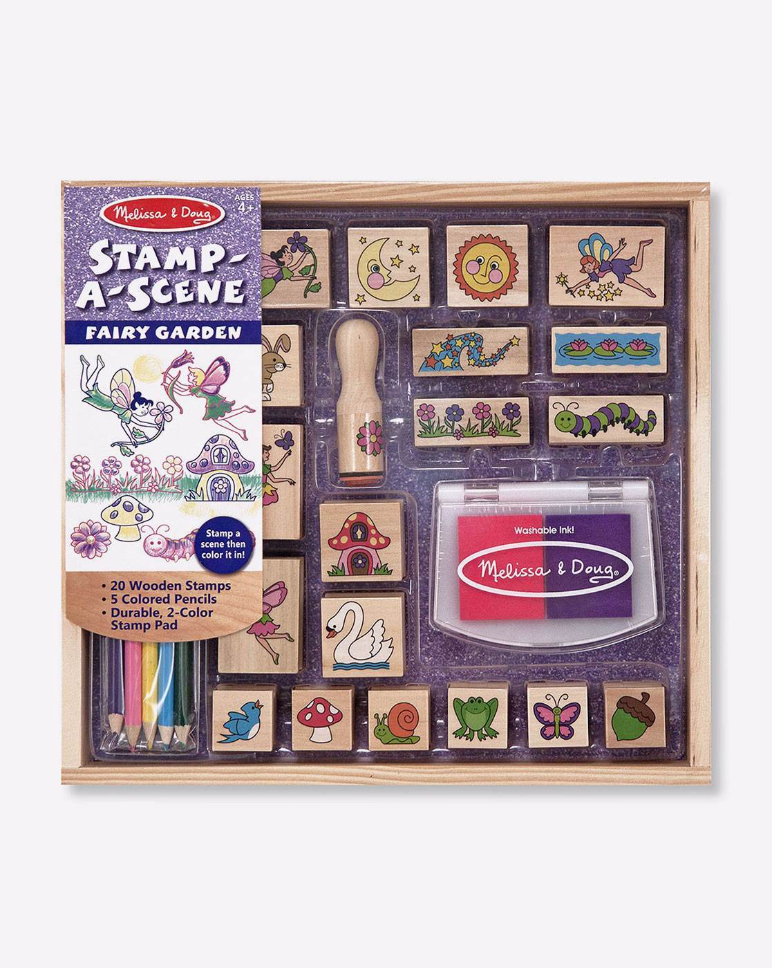 Melissa & Doug Stamp-A-Scene - Fairy Garden 