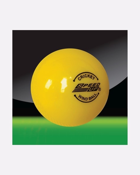 BLACK ASH INDOOR YELLOW LEATHER CRICKET BALL PACK OF 6 