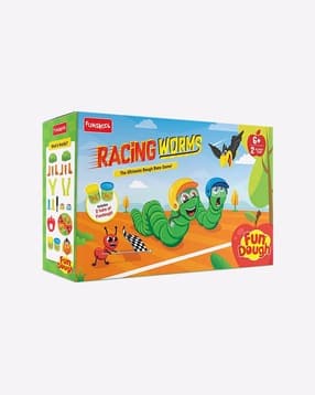fun dough Racing Worms Play Doh Set-picture-31