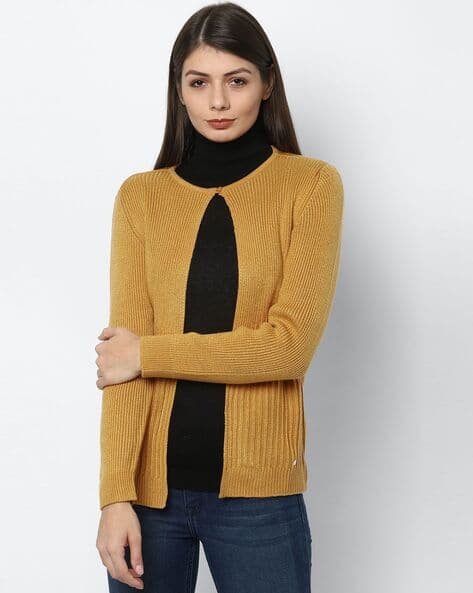 Sweaters Cardigans Allen Solly Sweaters For Ladies Knitted