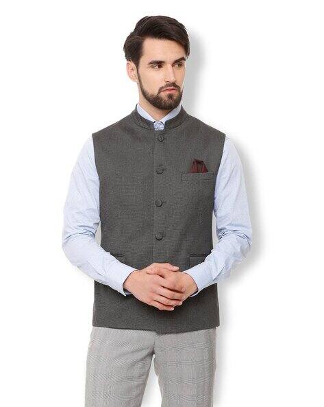 van heusen nehru jacket