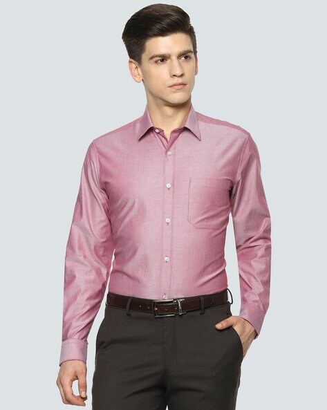 Buy Red Shirts for Men by LOUIS PHILIPPE Online