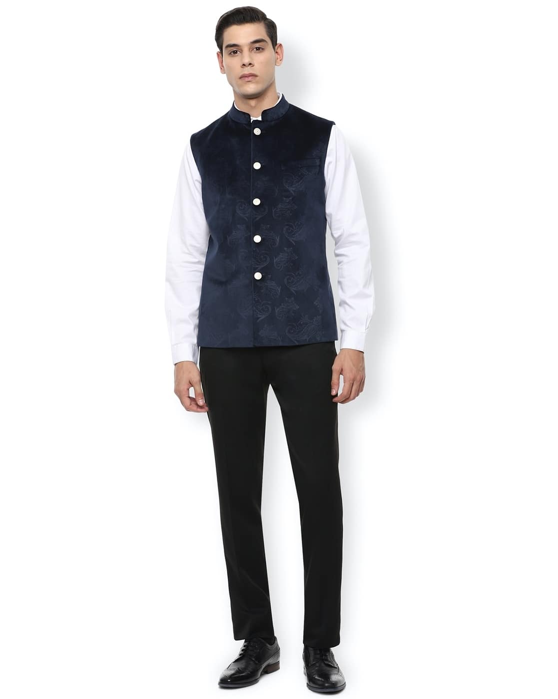 van heusen nehru jacket