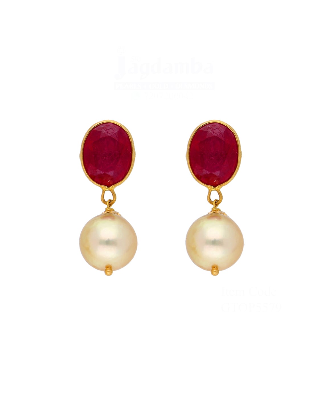 Buy Sri Jagdamba Pearls Pink Earrings Online at Low Prices in India -  Paytmmall.com