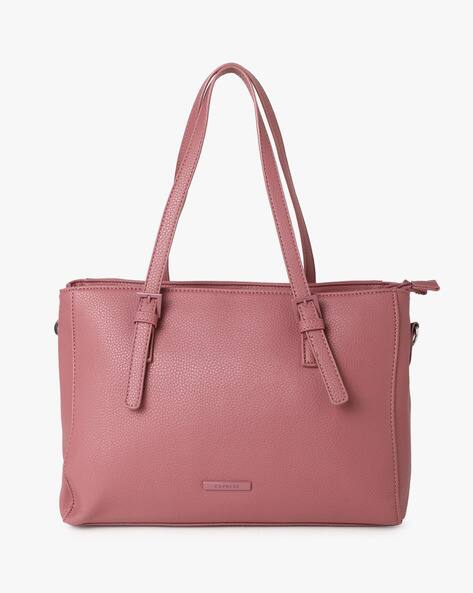 caprese pink satchel bag