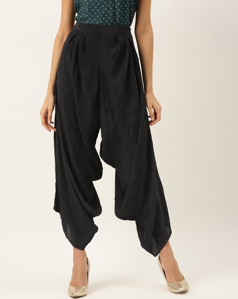 Mid-Rise Pleated Dhoti Pants Price in India