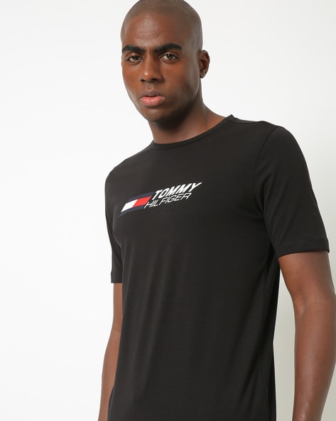 Buy Black Tshirts for Men by TOMMY HILFIGER Online