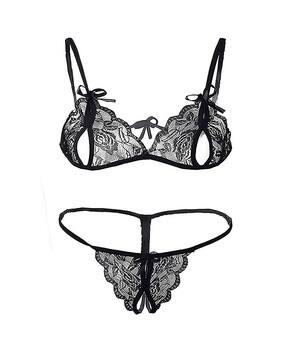 Buy Pink Lingerie Sets for Women by CUP 
