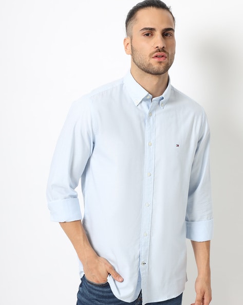 Buy Blue Shirts for Men by TOMMY HILFIGER Online