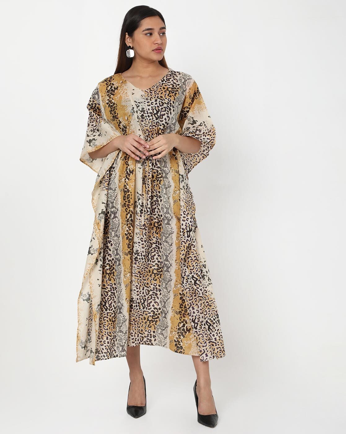 Buy Beige Dresses for Women by ASHTAG Online 