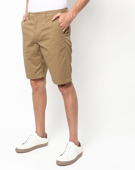 Buy Khaki Shorts \u0026 3/4ths for Men by 