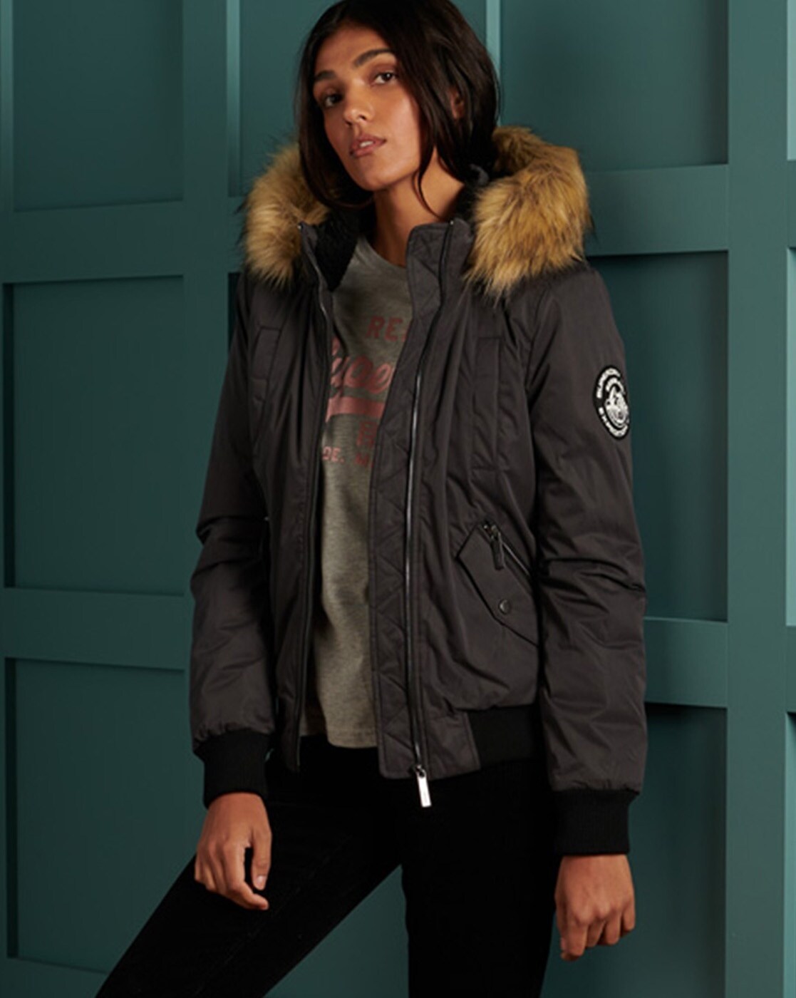 Buy Black Jackets & Coats for Women by SUPERDRY Online