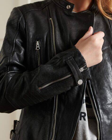 superdry sheepskin jacket