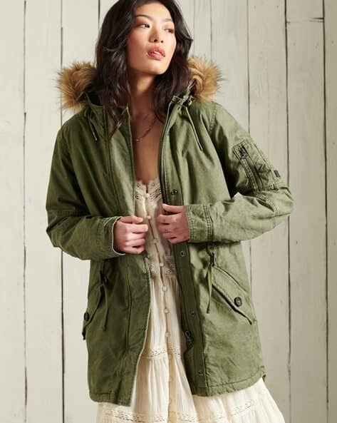 Buy Navy Blue Jackets Coats for Women by SUPERDRY Online