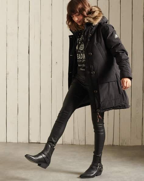 Outerwear Rookie Parka Superdry Damen Buy Black Jackets Coats For