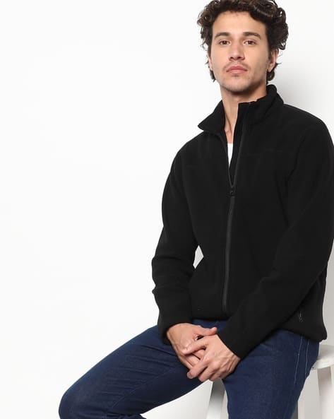 zip front sweatshirt