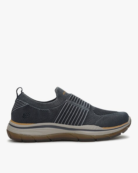 Expected 2.0 Textured Panelled Slip-On Casual Shoes