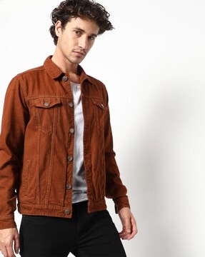Buy Brown Jackets & Coats for Men by High Star Online 
