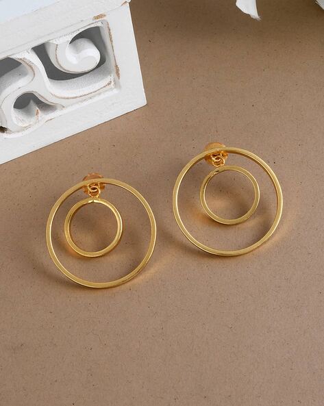 Buy Gold Earrings for Women by Kord Store Online | Ajio.com