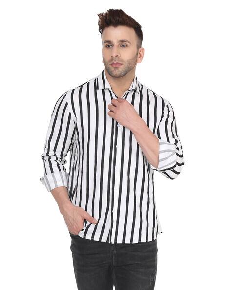 Buy Black Shirts for Men by DEZANO 