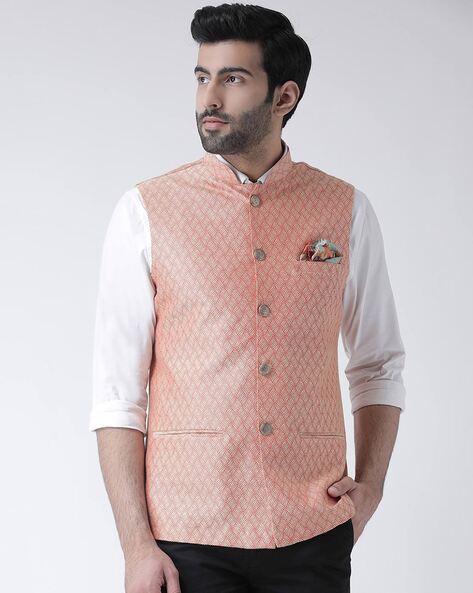 sleeveless jodhpuri jacket