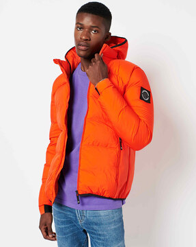 superdry orange jacket