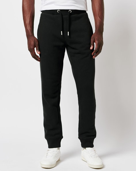 Mid Waist LOOSE FIT Joggers with Contrasting Logo