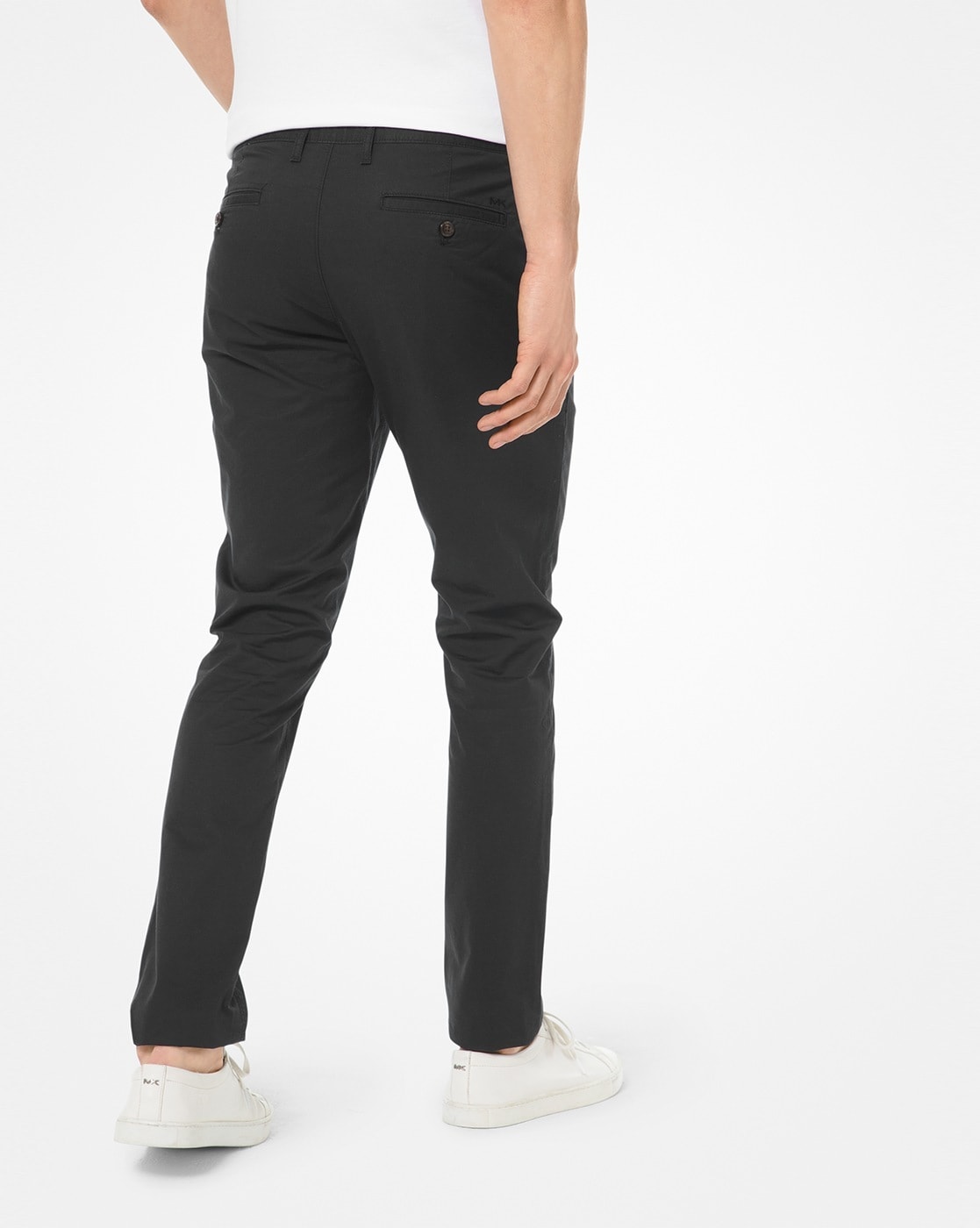Slim Fit Chino Pants - Classic Black – Eight-X
