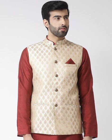 nehru jacket sleeveless