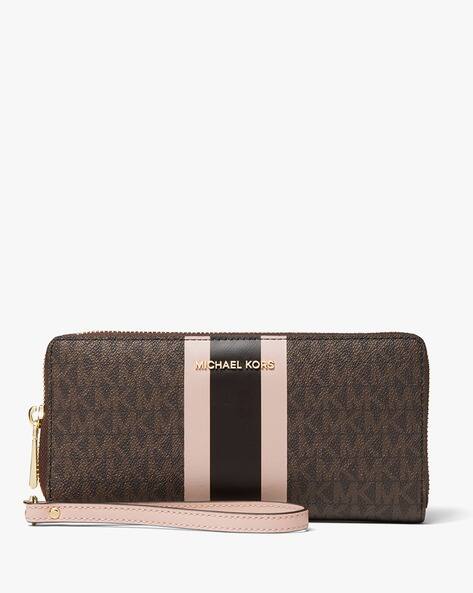 logo continental wristlet