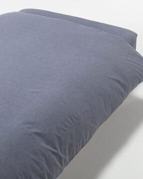 Washed Single Organic Cotton Duvet Cover-image-3