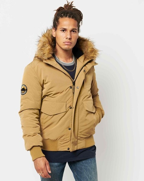 Buy Beige Jackets & Coats for Men by SUPERDRY Online