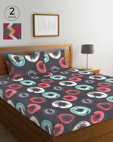 bedsheets with 4 pillow covers