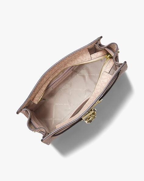 michael kors nouveau hamilton large logo messenger bag