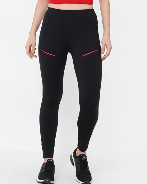 ASOS 4505 outdoor run legging with reflective piping | ASOS