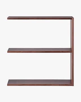 Stacking Shelf Wide Type with Additional 2 Walnut Shelves-image-37