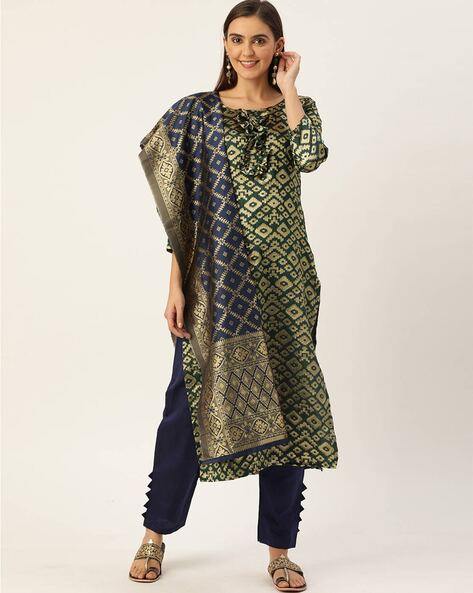 Woven Unstitched Dress Material Price in India