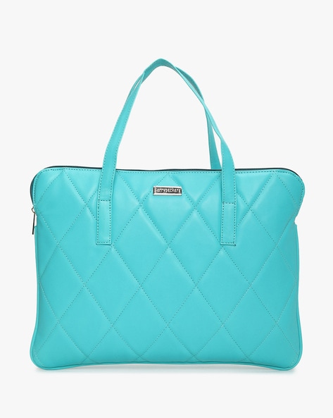 Turquoise store laptop bag