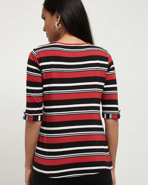 Buy Red Tshirts for Women by MAX Online 