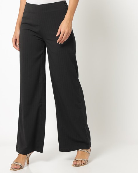 Buy Black Trousers & Pants for Women by Uniquest Online